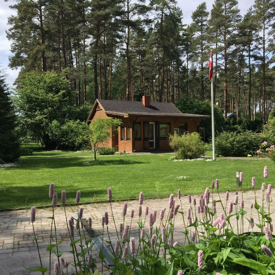Forest House With Outdoor Hot Tub Jūrkalne المظهر الخارجي الصورة